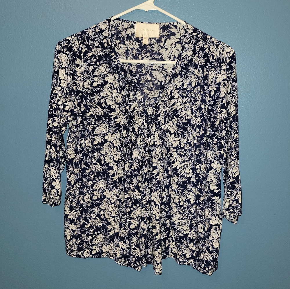 Skies Are Blue Blouse - XS